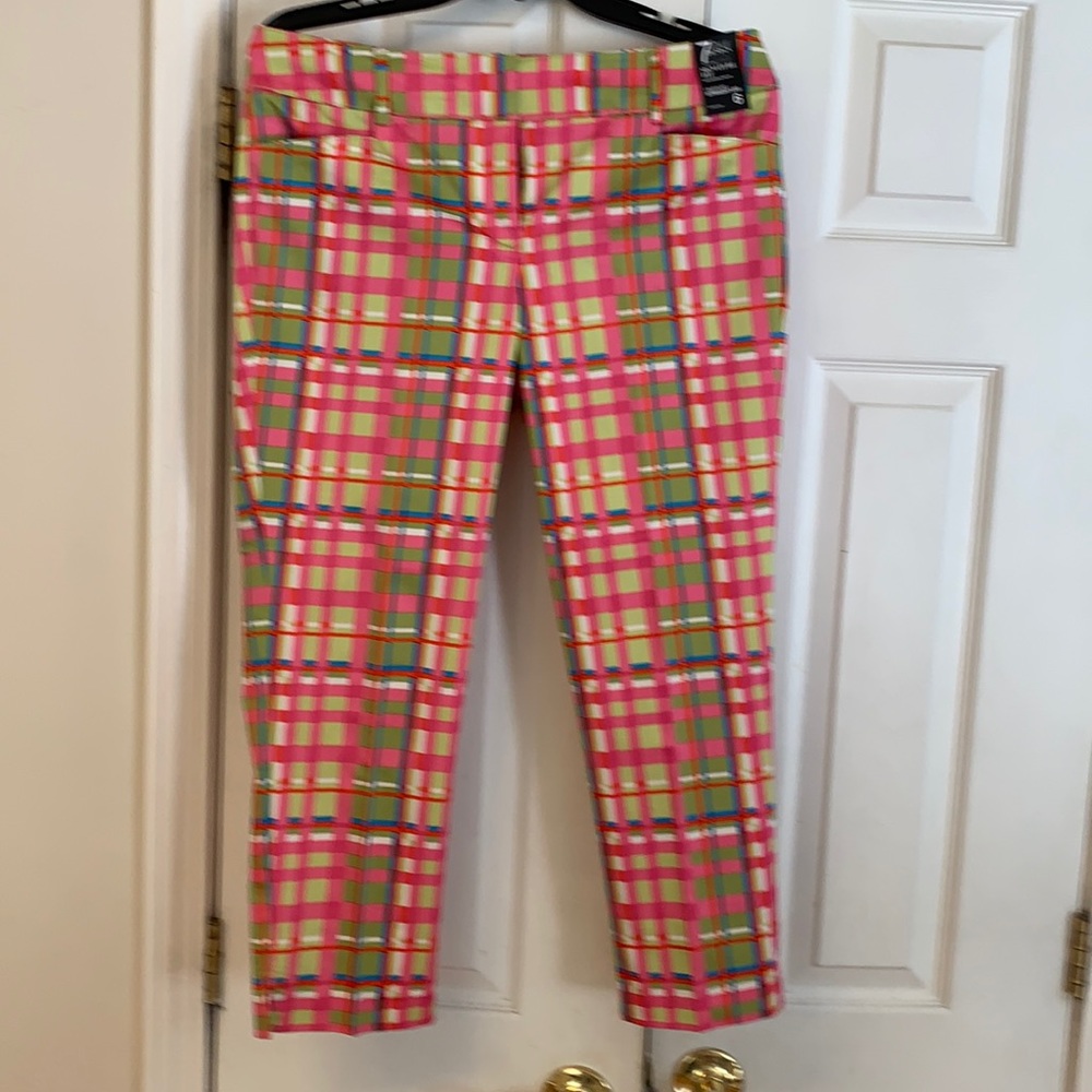 New York & Co -  crop pant straight leg sign fit